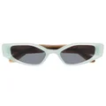 Off-White Memphis cat-eye sunglasses - Blue
