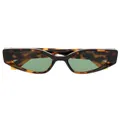 Off-White Memphis cat-eye sunglasses - Brown