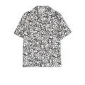 Bonpoint floral-print short-sleeved shirt - White