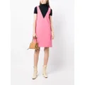 Paule Ka Milano roll-neck shift dress - Pink