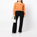 Paule Ka button-down knit cardigan - Orange