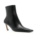 Lanvin Swing 70 leather boots - Black