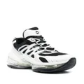 Michael Kors transparent-platform-sole sneakers - Black