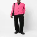 Dsquared2 V-neck fine-knit cardigan - Pink