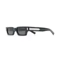 Saint Laurent Eyewear SL 572 logo sunglasses - Black