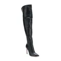 Gianvito Rossi Bea Cuissard leather thigh-high boots - Black