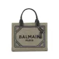 Balmain mini B-Army logo tote bag - Green