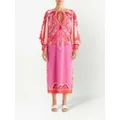 ETRO all-over graphic-print beach dress - Pink
