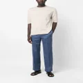 Brioni straight-leg linen trousers - Blue