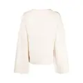 By Malene Birger boxy cashmere sweater - White