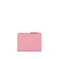 Prada logo-plaque Saffiano leather wallet - Pink