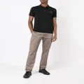 Emporio Armani slim-cut tailored trousers - Brown