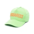 Dsquared2 embroidered-logo baseball cap - Green