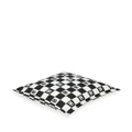 Dolce & Gabbana logo-print square cushion - White