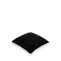 Dolce & Gabbana small flocked-logo cushion - Black
