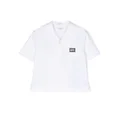 Dolce & Gabbana Kids button-up short-sleeve shirt - White
