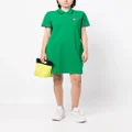 CHOCOOLATE logo-embroidered polo dress - Green