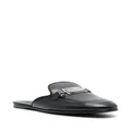 Dolce & Gabbana logo-plaque loafers - Black