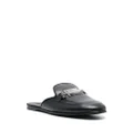 Dolce & Gabbana logo-plaque loafers - Black