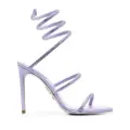 René Caovilla Cleo high-heel sandals - Purple