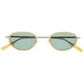 PENINSULA SWIMWEAR Bellagio round sunglasses - Yellow