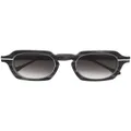 Matsuda square-frame tinted sunglasses - Black
