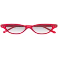 Linda Farrow cat eye sunglasses - Red
