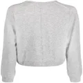 Chinti & Parker wool-cashmere blend cropped cardigan - Grey