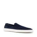 Woolrich slip-on suede boat shoes - Blue
