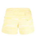 Missoni artist stripe-print swim shorts - Yellow