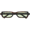 Retrosuperfuture rectangle-frame sunglasses - Brown