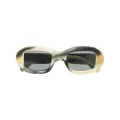Retrosuperfuture square tinted-lenses sunglasses - Neutrals