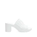 Diesel Sa-Pamela H logo-embossed sandals - White