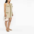 Balmain sleeveless tweed dress - Neutrals