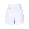 Philipp Plein logo-embellishment jogging shorts - White