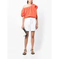 3.1 Phillip Lim pleat-detail belted shorts - White