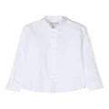 Paolo Pecora Kids longsleeved cotton shirt - White