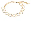 Ferragamo Gancini chain necklace - Gold