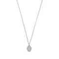 Dolce & Gabbana crystal-embellished pendant necklace - Silver