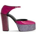 Giuseppe Zanotti Bebe Strass 150mm sandals - Pink