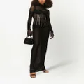 Dolce & Gabbana KIM DOLCE&GABBANA tulle maxi dress - Black