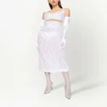 Dolce & Gabbana KIM DOLCE&GABBANA embroidered corset top - White