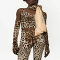 Dolce & Gabbana KIM DOLCE&GABBANA leopard-print cashmere-blend scarf - Neutrals