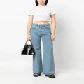 Michael Michael Kors cotton broderie anglaise cropped top - White
