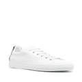Missoni zigzag-trimmed leather sneakers - White