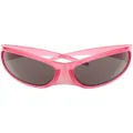 Balenciaga Eyewear Skin XXL cat-eye sunglasses - Pink