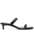 ISABEL MARANT Raree leather sandals - Black
