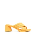 Camper Kiara crossover-strap sandals - Orange