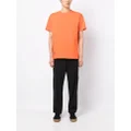 izzue logo-patch cotton T-Shirt - Orange