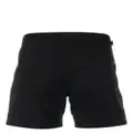 Alexander McQueen buckle-detail swim shorts - Black